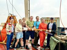 Международный геофизический отряд в 100-м рейсе НИС «Академик М.А. Лаврентьев»