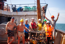 Международный гидрологический отряд в 100-м рейсе НИС «Академик М.А. Лаврентьев»