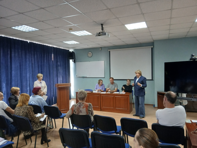 Выступление председателя ППО ТОИ ДВО РАН Т.И. Кириек