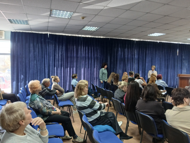 Выступление кандидата на пост председателя ППО ТОИ ДВО РАН Н.С. Сырбу