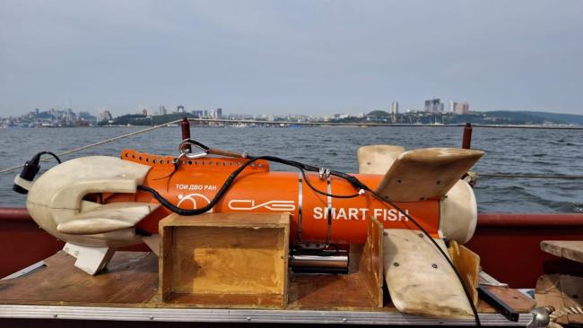 Разработанный в ТОИ ДВО РАН сканирующий комплекс «Smart Fish»