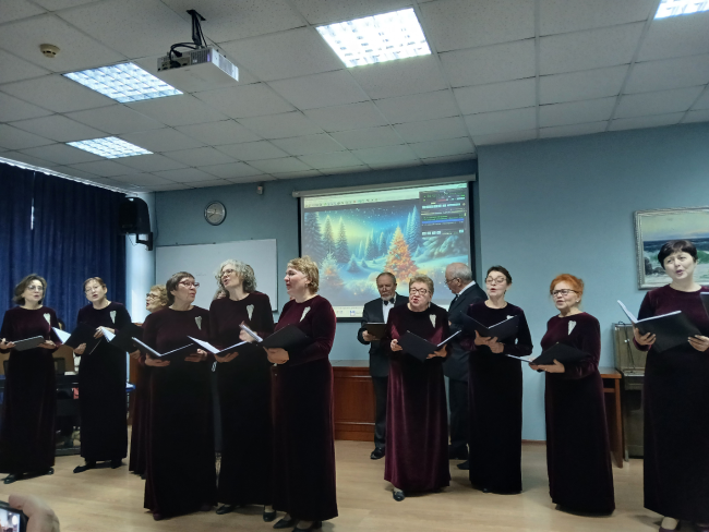Академический камерный хор «Коллаж» профсоюза ДВО РАН. «Новогодняя»