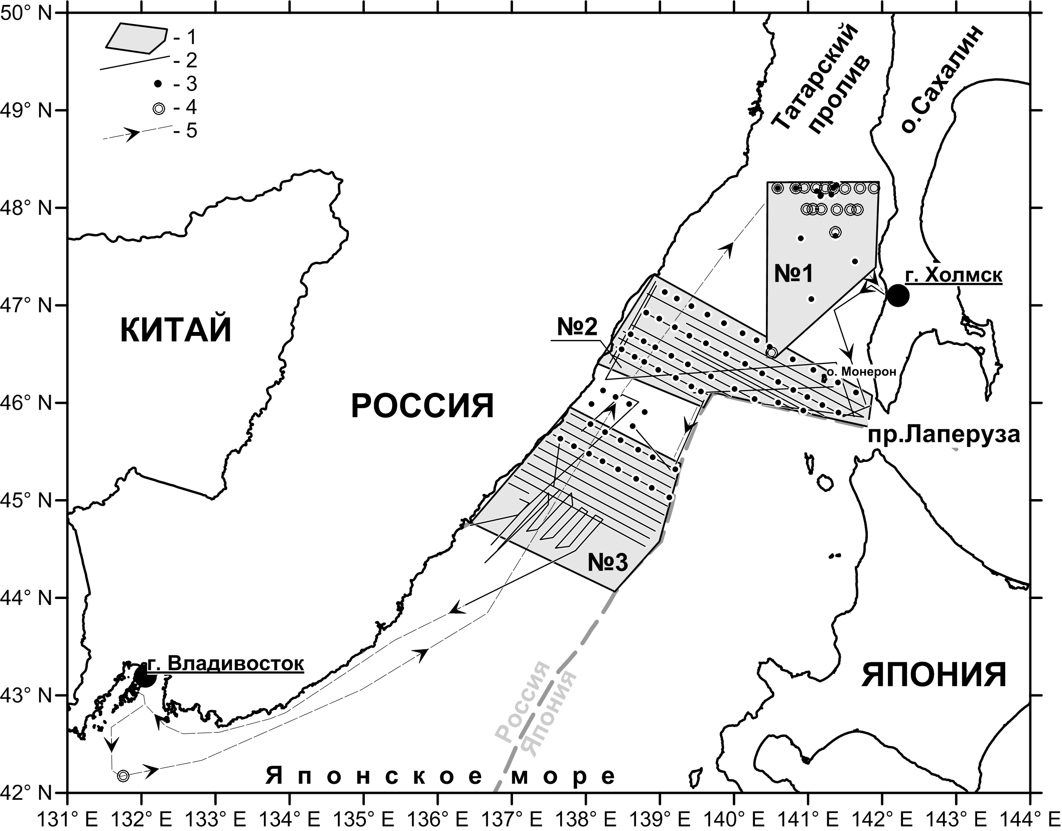 Ширина татарского пролива